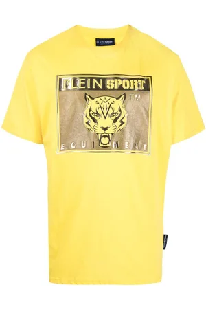 Philipp Plein Tiger-head logo-print T-shirt