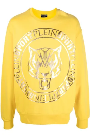 Philipp Plein Tiger-head logo-print sweatshirt