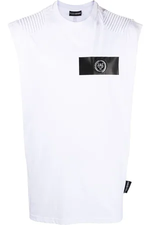 Philipp Plein Logo-patch short-sleeve T-shirt