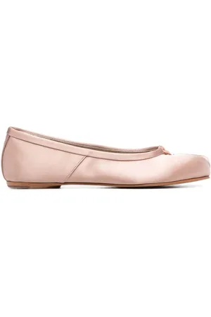 Maison Margiela Tabi satin ballerina shoes