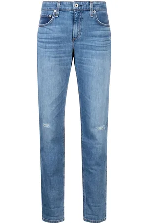 RAG&BONE Hermosa mid-rise slim-leg jeans