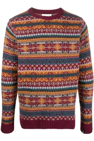 MACKINTOSH IMPULSE Fair Isle knit jumper