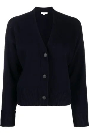 Vince Button-front V-neck cardigan