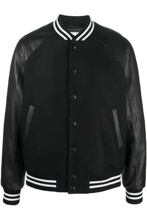 PT Torino Contrast-sleeve bomber jacket