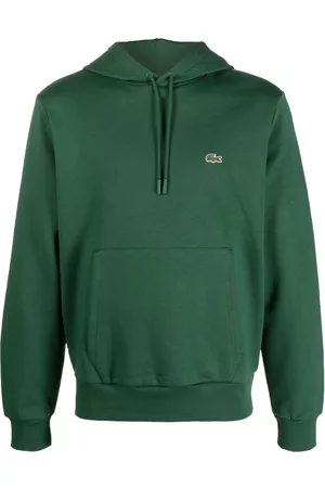 Lacoste Logo-patch drawstring hoodie