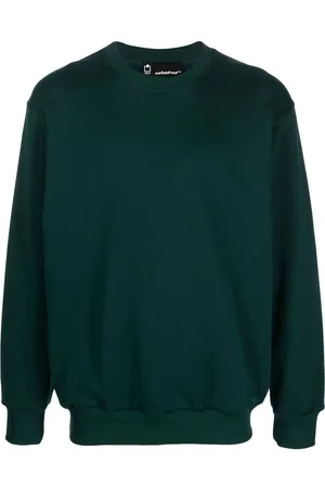Styland X notRainProof crew-neck organic cotton sweatshirt