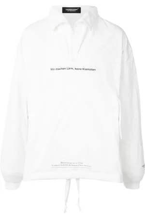 UNDERCOVER Slogan-print windbreaker