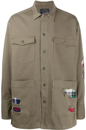 Paul & Shark Distressed shirt jacket