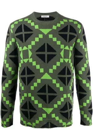 VALENTINO GARAVANI Geometric print jumper