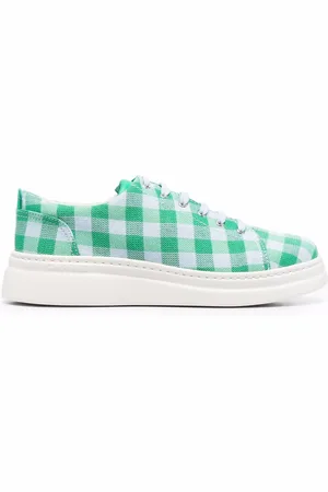 Camper Gingham-check print sneakers