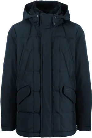 Woolrich Hooded feather down coat