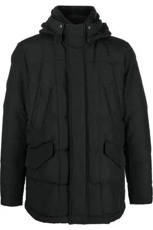 Woolrich Hooded feather down coat