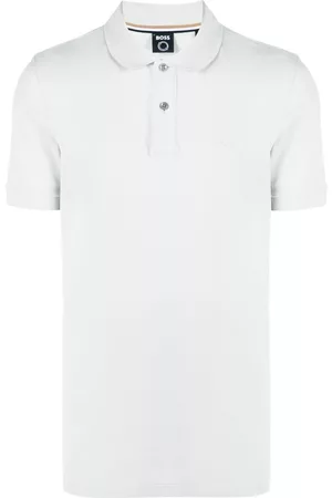 HUGO BOSS Embroidered-logo polo shirt