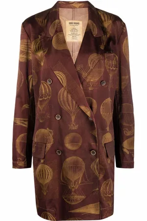 UMA WANG Hot air balloon-print blazer