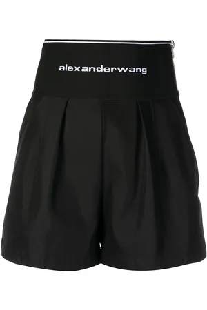 Alexander Wang Logo-waistband safari shorts