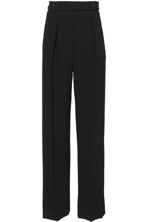 Proenza Schouler High waist crepe trousers