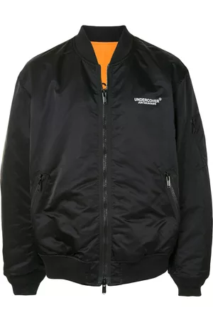 UNDERCOVER Logo-print bomber jacket