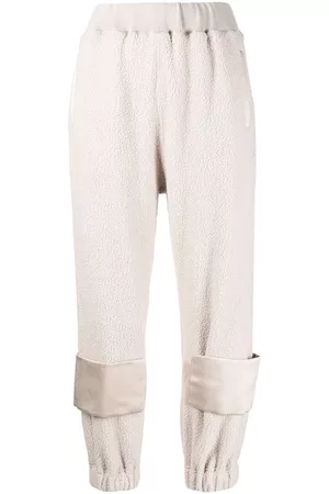 UNDERCOVER Textured panel-detail track pants