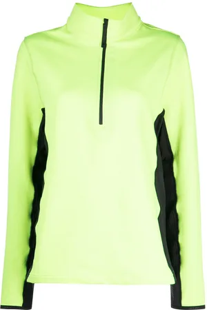 Aztech Half-zip knitted top