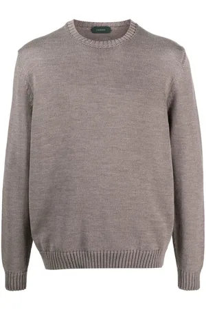 ZANONE Knitted crew-neck jumper