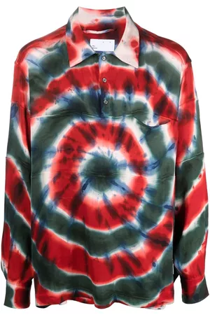 4SDESIGNS Tie-dye swirl-print shirt