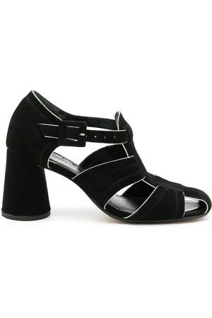 Sarah Chofakian Austin cut-out 70mm sandals