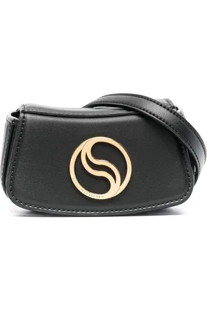 Stella McCartney S logo plaque curved belt bag