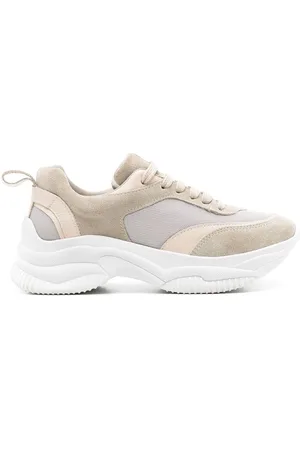 Sarah Chofakian Bell panelled low-top sneakers