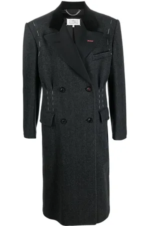 Maison Margiela Work-In-Progress double-breasted coat
