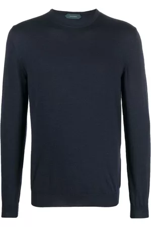 ZANONE Crew-neck wool-blend sweater