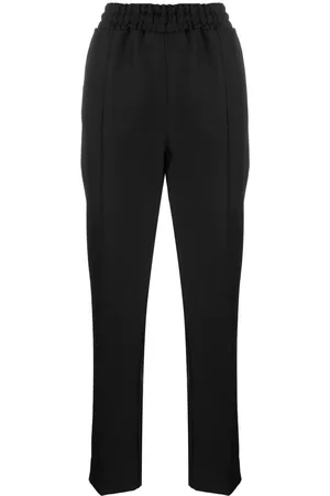 Serafini High-rise straight-leg trousers