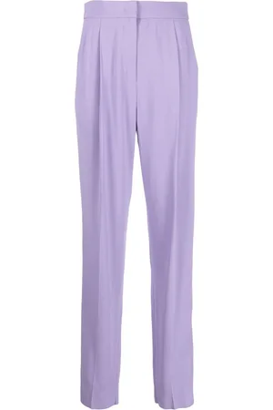 Emporio Armani Side-stripe straight leg trousers