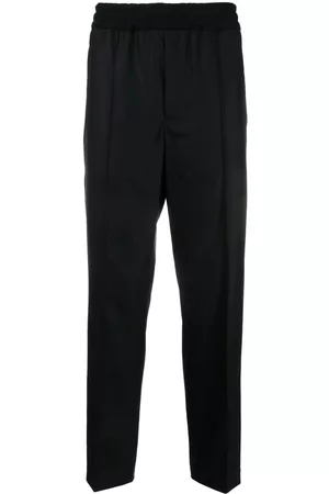 Moncler Elaticated-waist wool tousers