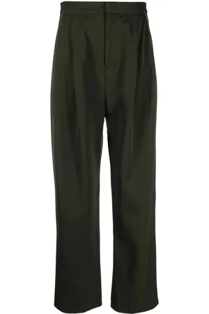SARA LANZI Pleated high-rise trousers
