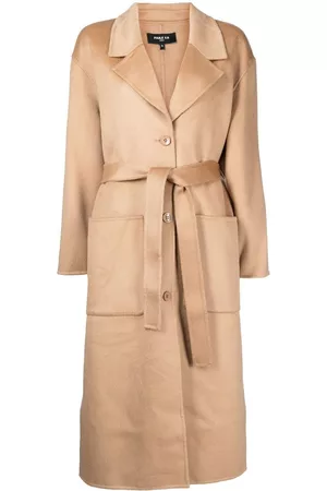 Paule Ka Single-breasted belted coat