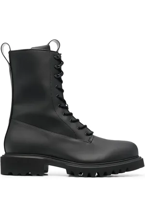Rains Show lace-up combat boots