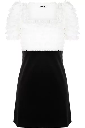 VIVETTA Ruffle-detail minidress