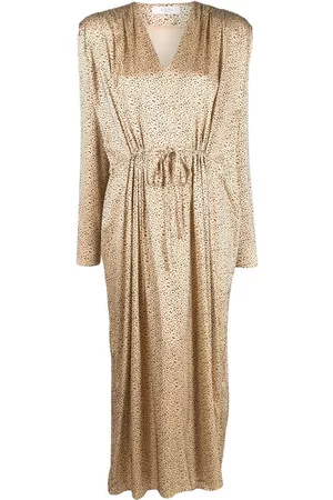 ROSEANNA Floral-print tie-fastening maxi dress