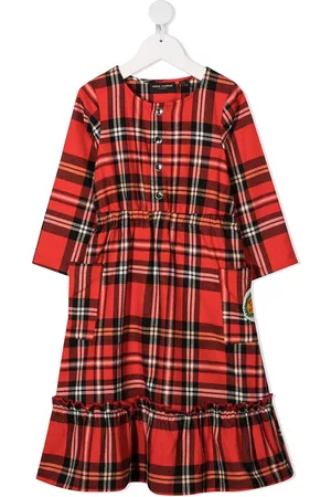 Mini Rodini Check flannel dress
