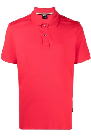HUGO BOSS Embroidered logo polo shirt