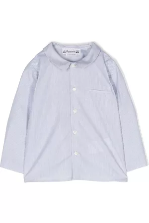 BONPOINT Stripe-print cotton shirt
