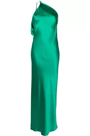 Michelle Mason Single-shoulder maxi dress