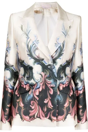 Saiid Kobeisy Mikado Pique chromatic-printed jacket