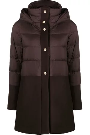 HERNO Women Coats - Padded single-breasted coat