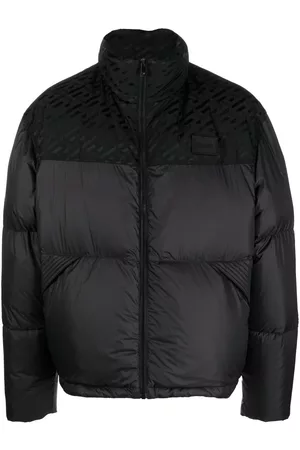 VERSACE Zip-fastening padded jacket