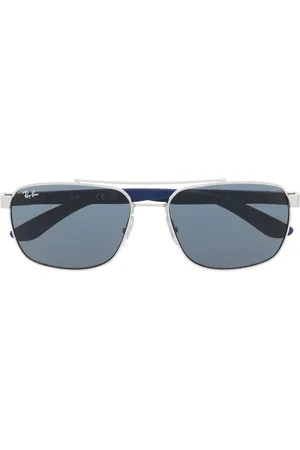 Ray-Ban Engraved-logo square-frame sunglasses