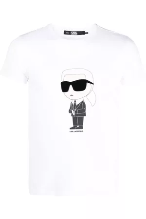 Karl Lagerfeld Ikon organic-cotton T-shirt
