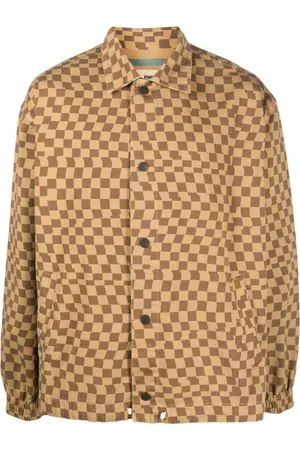 Incotex Graphic-print shirt jacket
