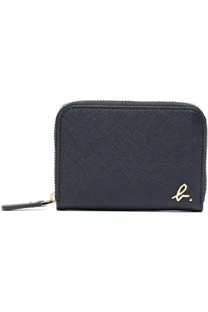 AGNÈS B. Logo-detail leather purse