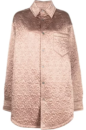 Maison Margiela Quilted satin shirt
